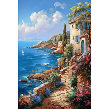 Framed Painting Landscape